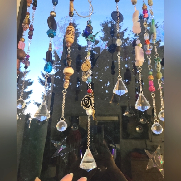 Hand Crafted Other - Alice in wonderland theme Sun catcher